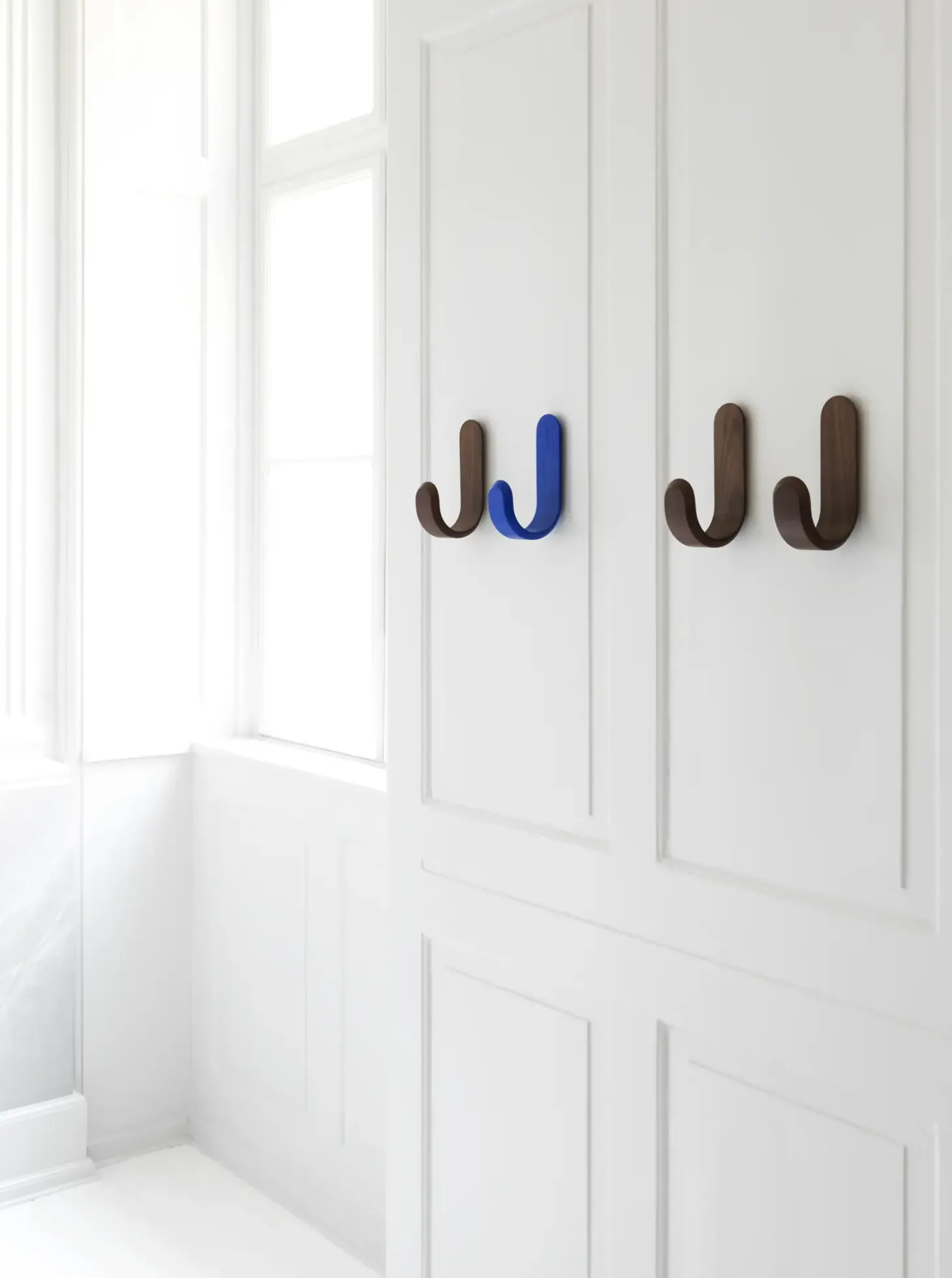 Normann Copenhagen - Curve Hook - Blå knage