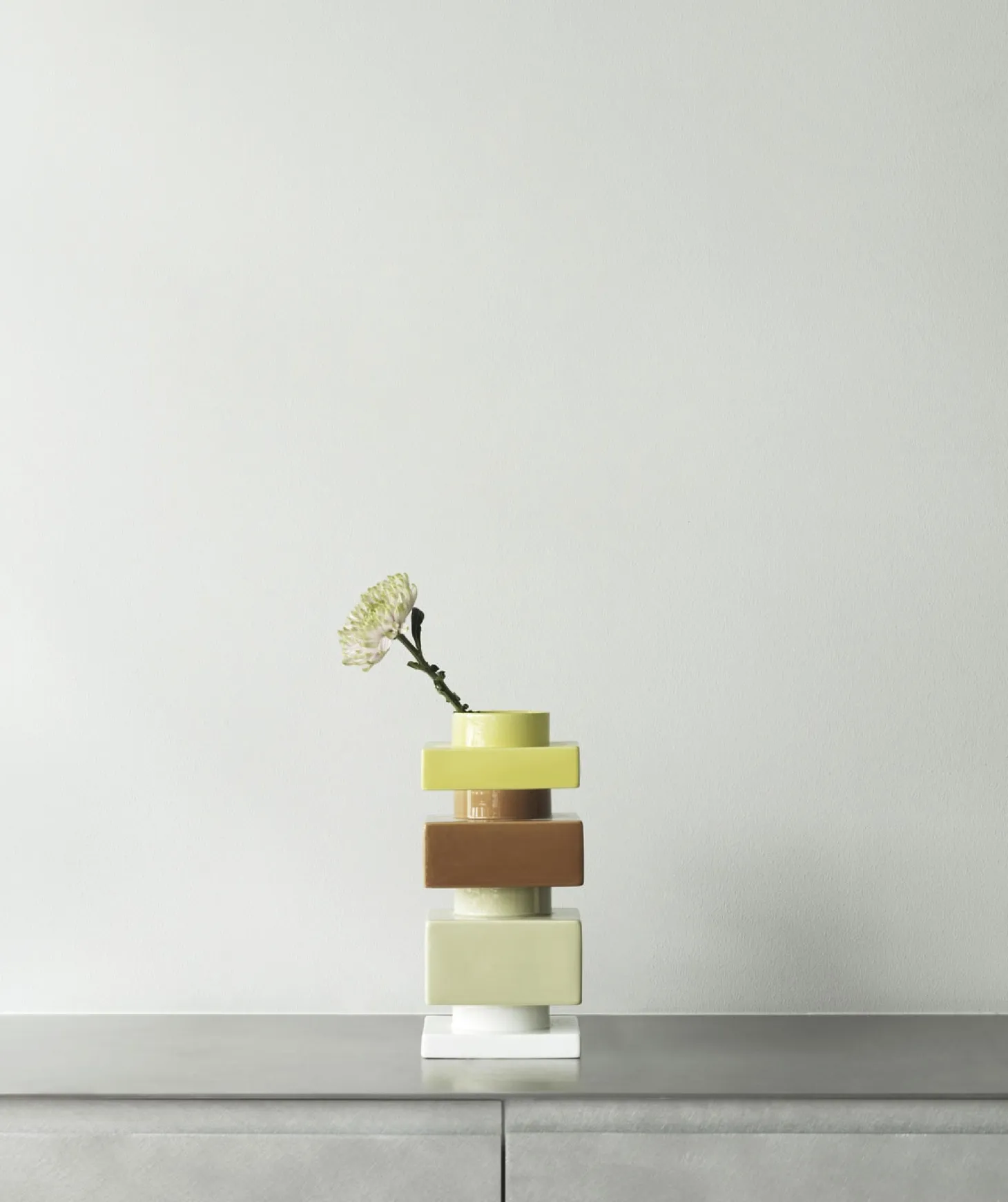 Normann Copenhagen - Deko Object S3 - Hvid/Snow - H:14 cm