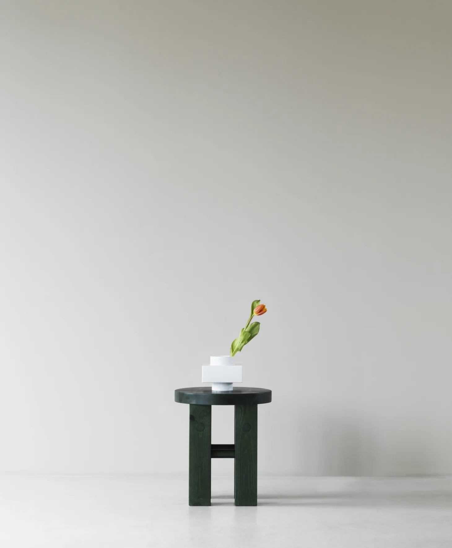 Normann Copenhagen - Deko Object S3 - Hvid/Snow - H:14 cm