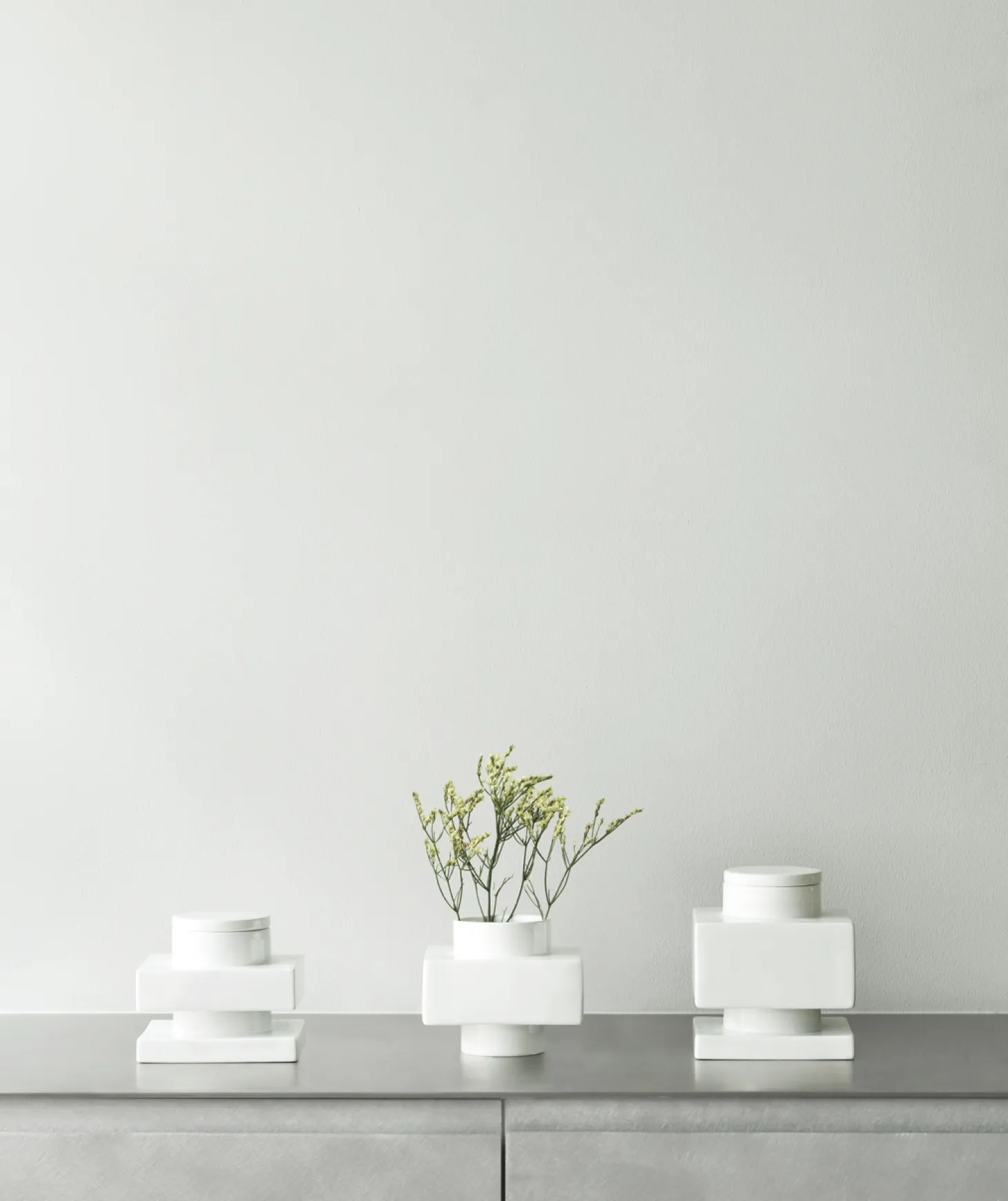 Normann Copenhagen - Deko Object S5 - Snow/Hvid - H:6 cm