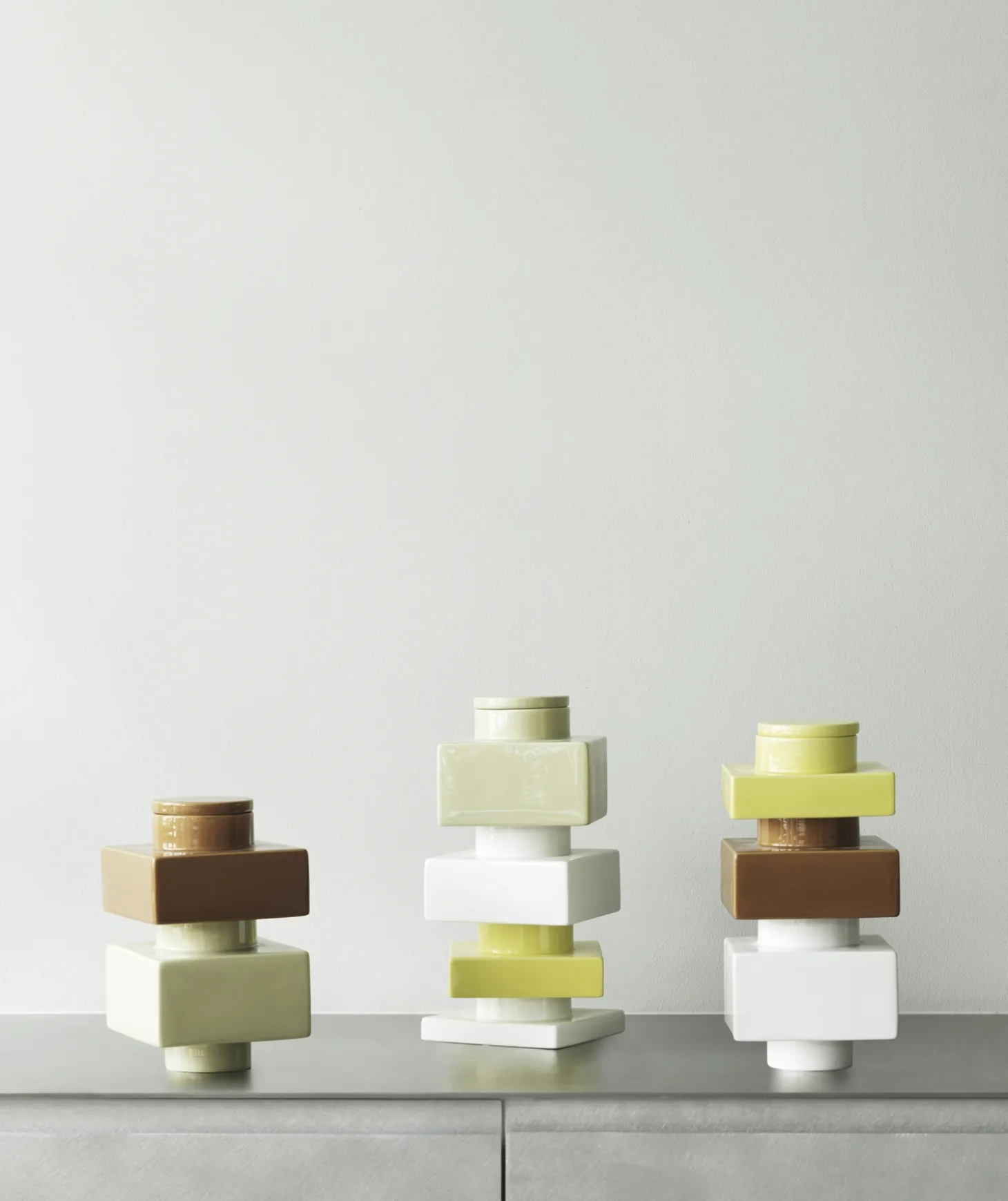 Normann Copenhagen - Deko Object S1 - Lemon/Gul - H: 1,6 cm