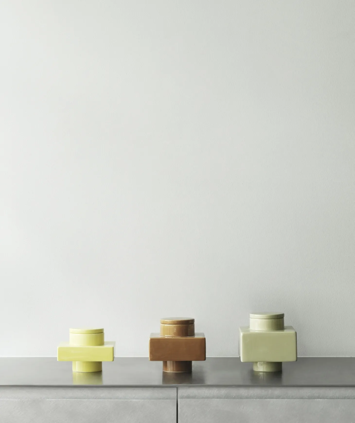 Normann Copenhagen - Deko Object S1 - Lemon/Gul - H: 1,6 cm