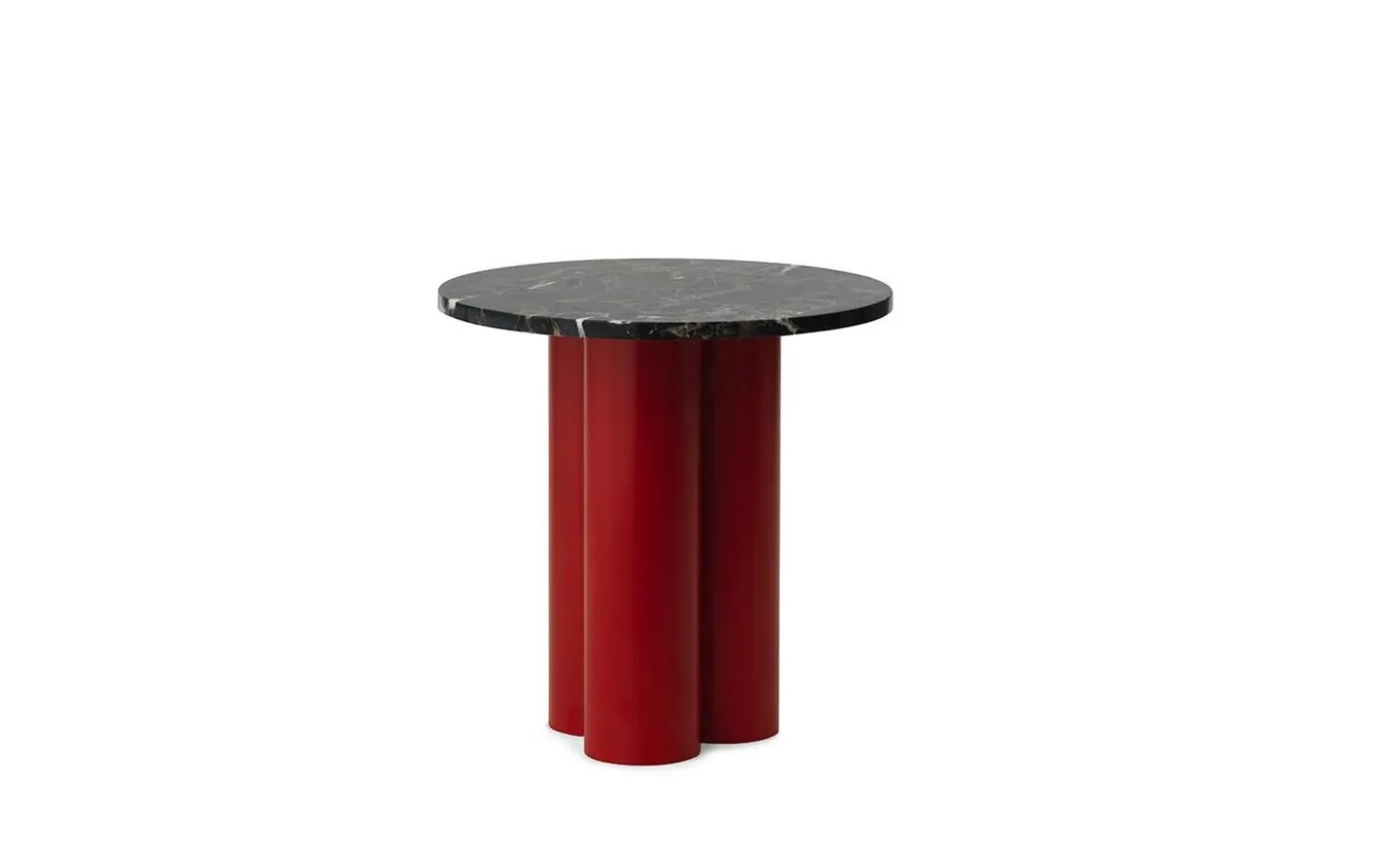 Normann Copenhagen - Dit Table Bright Red - Portoro Gold