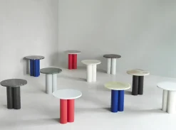 Normann Copenhagen - Dit Table Grey - Travertine Light