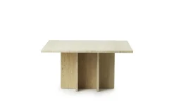 Normann Copenhagen - Edge Coffee Table Large - Travertine
