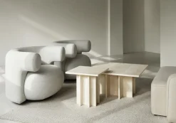 Normann Copenhagen - Edge Coffee Table Large - Travertine