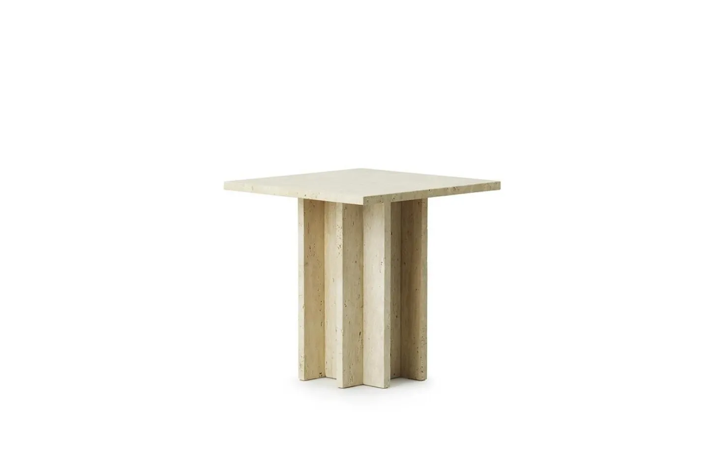 Normann Copenhagen - Edge Coffee Table Small - Travertine