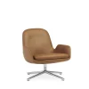 Normann Copenhagen - Era Lounge Chair Low Swivel Alu
