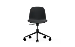 Normann Copenhagen - Form Chair Swivel 5W Gas Lift Black Alu