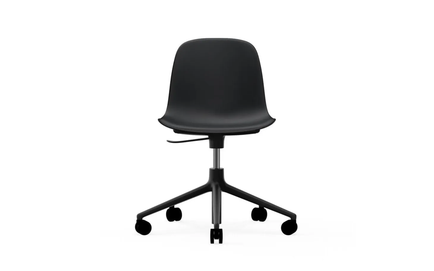 Normann Copenhagen - Form Chair Swivel 5W Gas Lift Black Alu