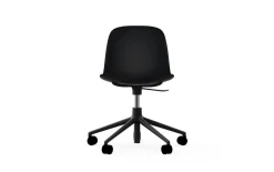 Normann Copenhagen - Form Chair Swivel 5W Gas Lift Black Alu