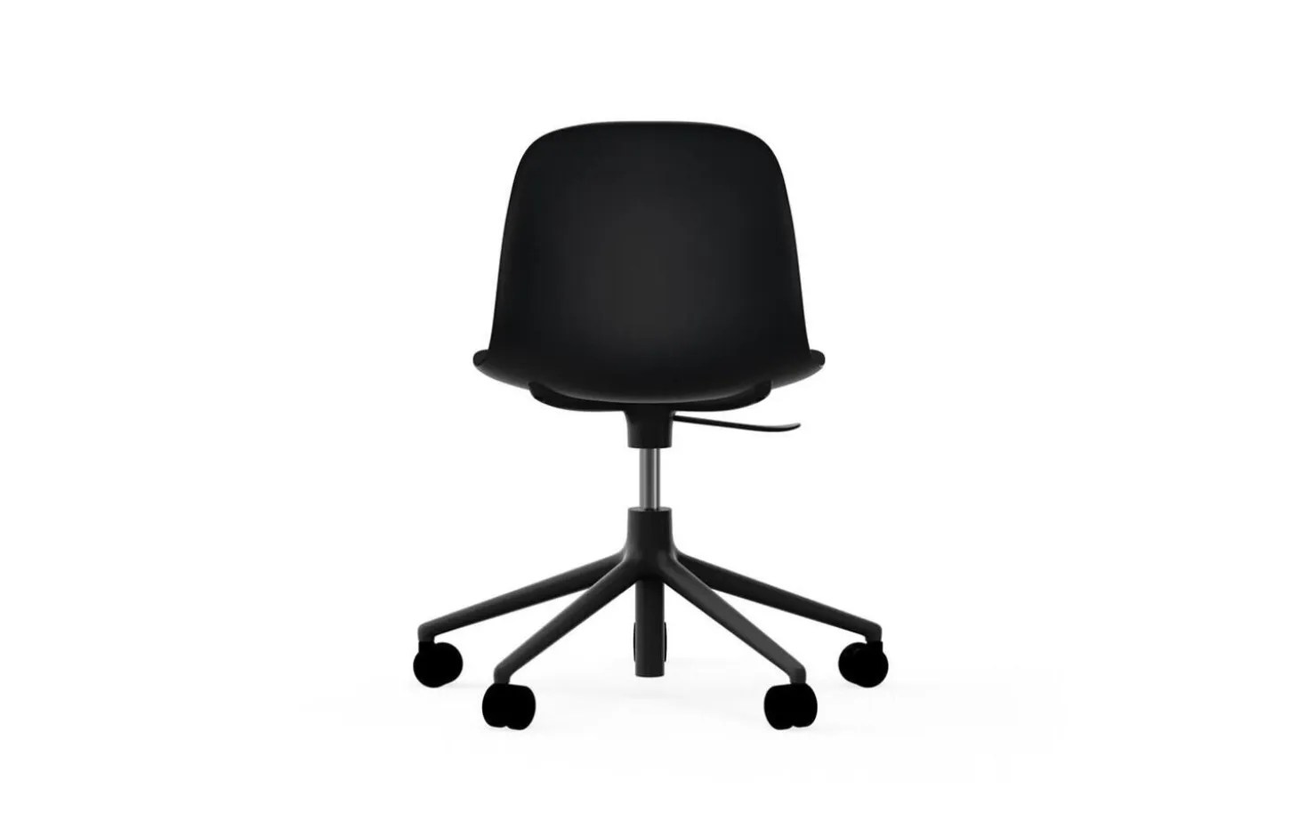 Normann Copenhagen - Form Chair Swivel 5W Gas Lift Black Alu