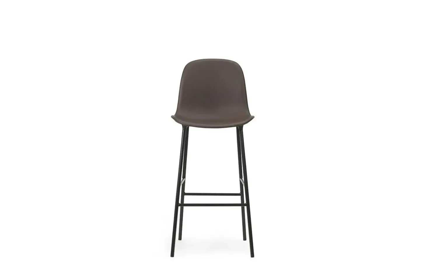 Normann Copenhagen - Form Bar Chair 75 cm Full Uph. Steel