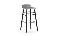 Normann Copenhagen - Form Barstool 75 cm Black Oak