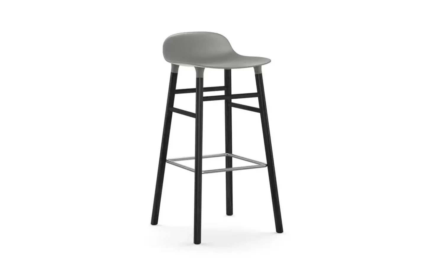 Normann Copenhagen - Form Barstool 75 cm Black Oak