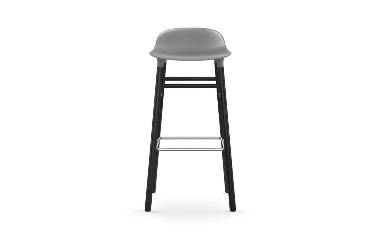Normann Copenhagen - Form Barstool 75 cm Black Oak