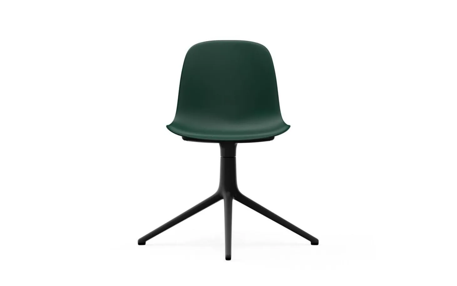 Normann Copenhagen - Form Chair Swivel 4L Black Alu