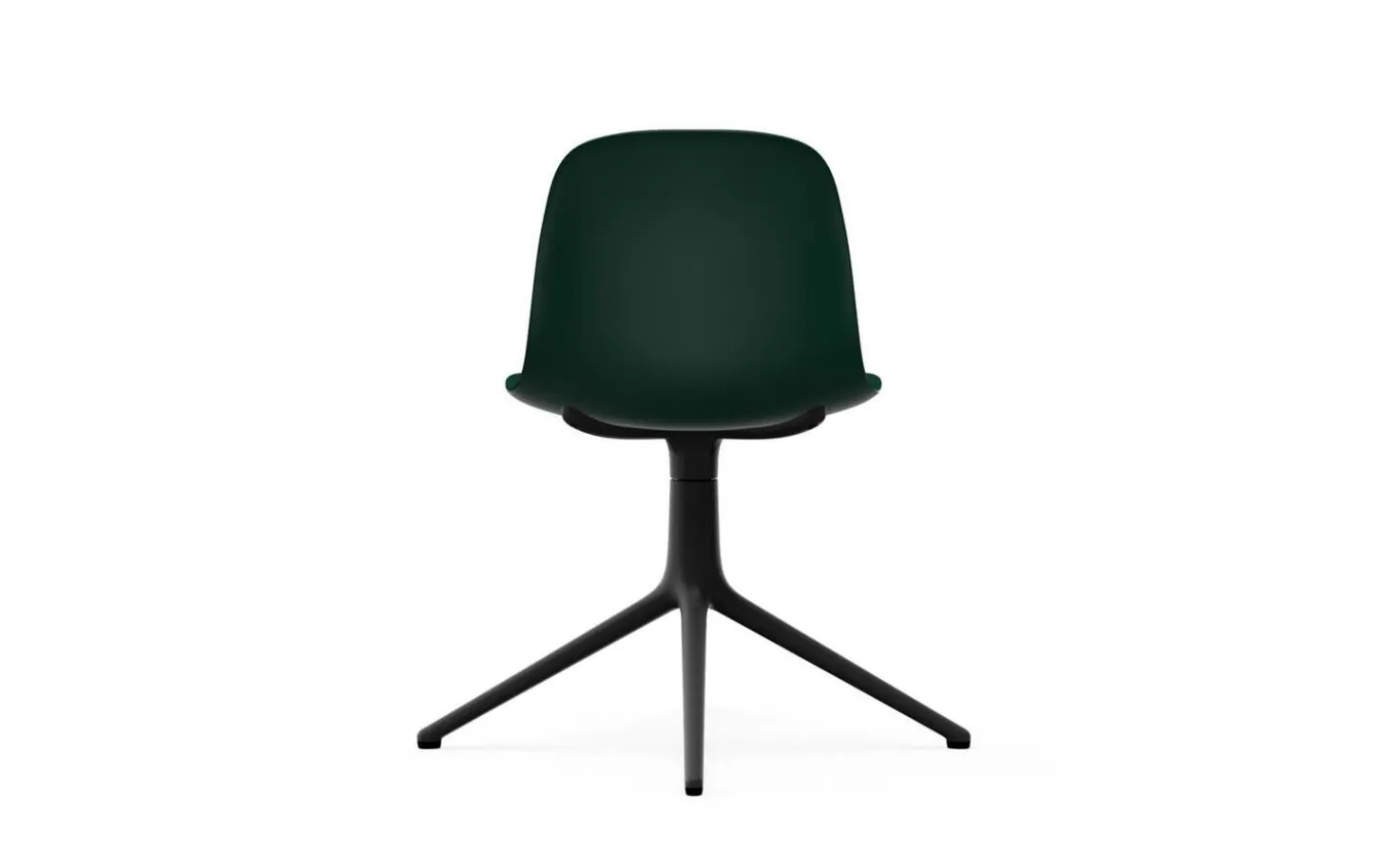 Normann Copenhagen - Form Chair Swivel 4L Black Alu