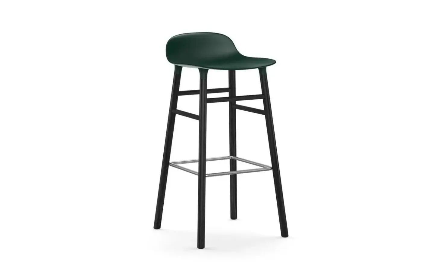 Normann Copenhagen - Form Barstool 75 cm Black Oak