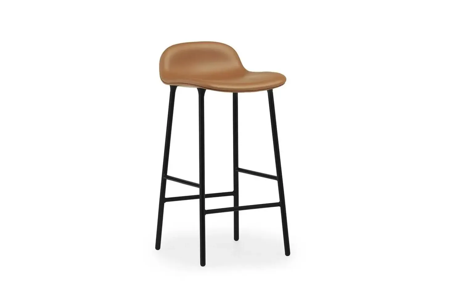 Normann Copenhagen - Form Barstool 65 cm Full Upholstery Steel