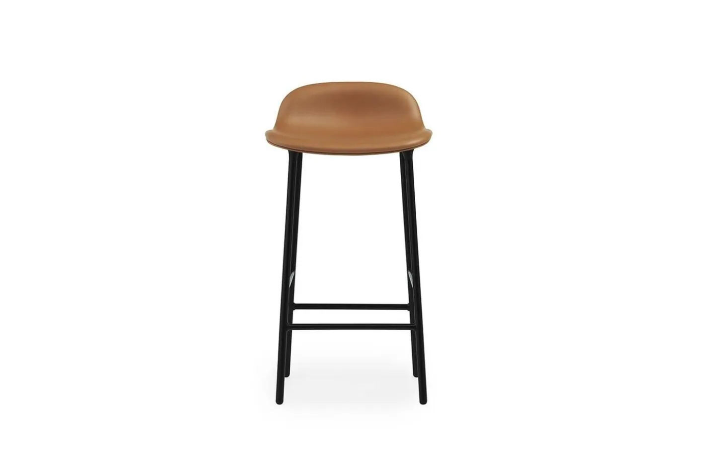 Normann Copenhagen - Form Barstool 65 cm Full Upholstery Steel