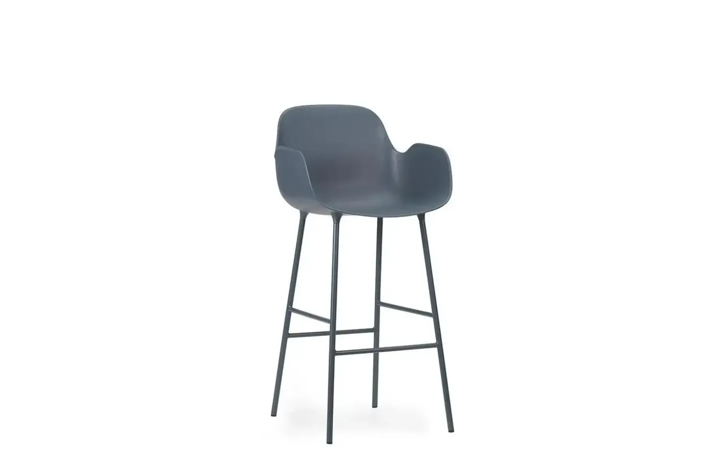 Normann Copenhagen - Form Bar Armchair 65 cm Steel