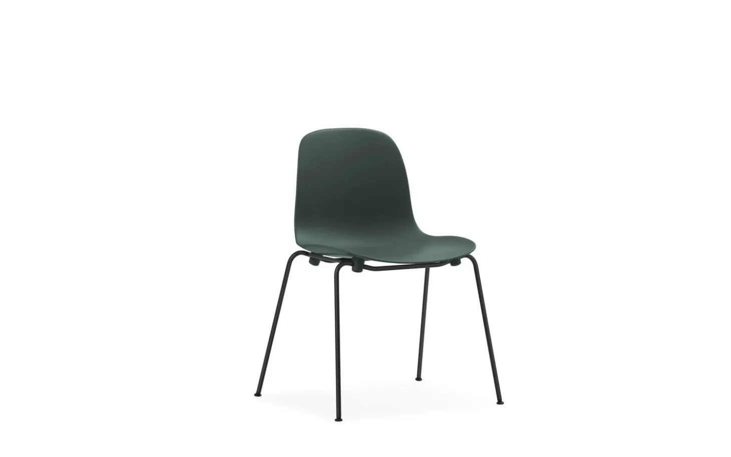 Normann Copenhagen - Form Chair Stacking Black Steel