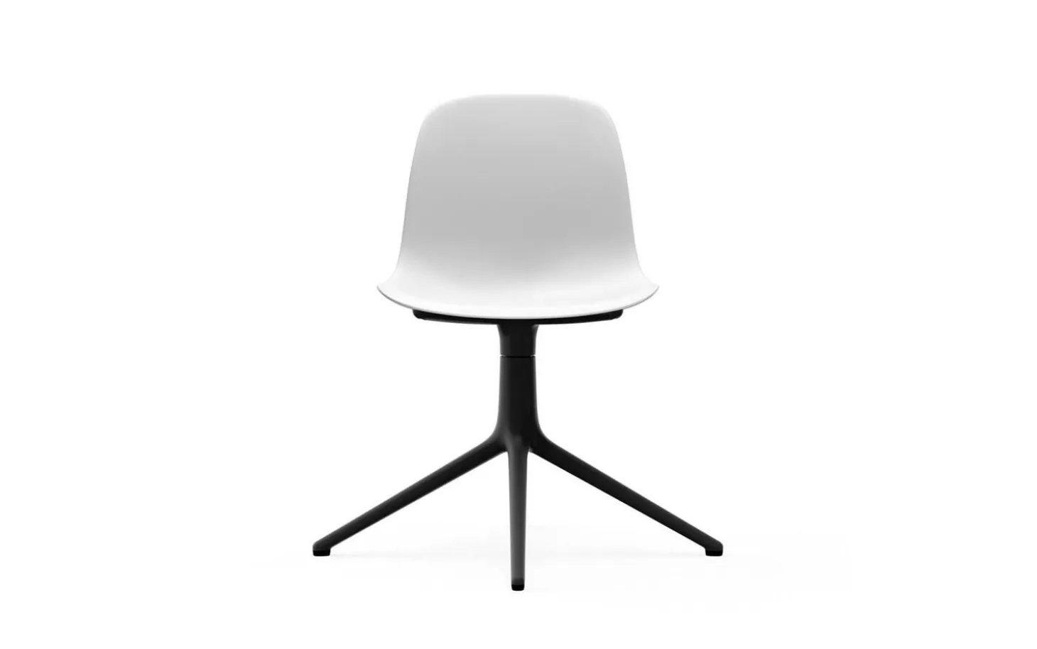 Normann Copenhagen - Form Chair Swivel 4L Black Alu