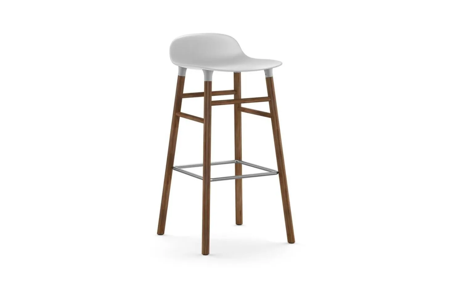 Normann Copenhagen - Form Barstool 75 cm Walnut