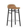 Normann Copenhagen - Form Barstool 65 cm Full Upholstery Black Oak