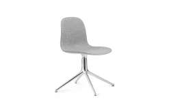 Normann Copenhagen - Form Chair Swivel 4L Full Uph. Alu