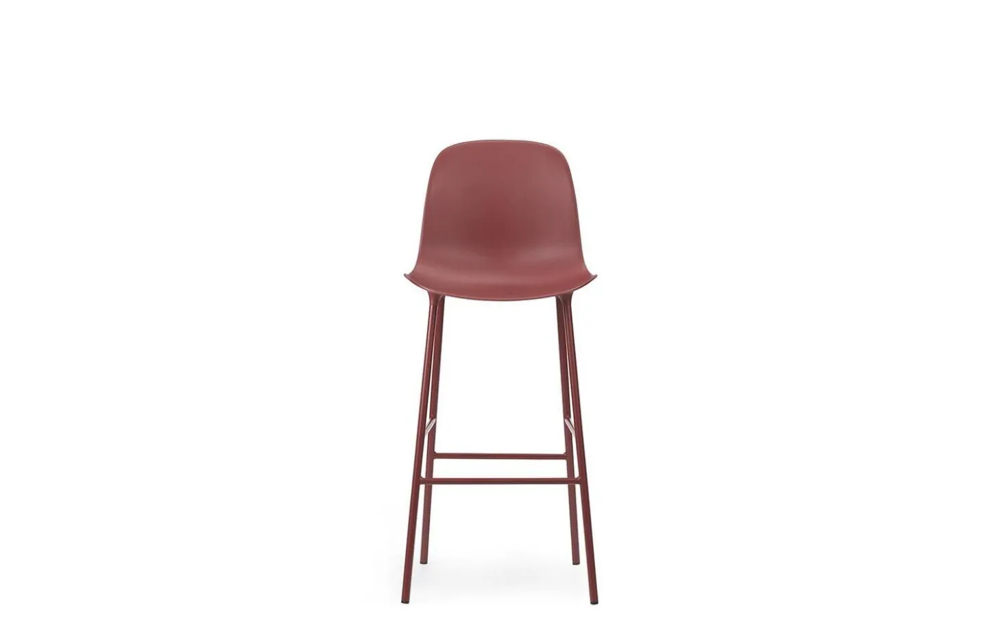 Normann Copenhagen - Form Bar Chair 75 cm Steel
