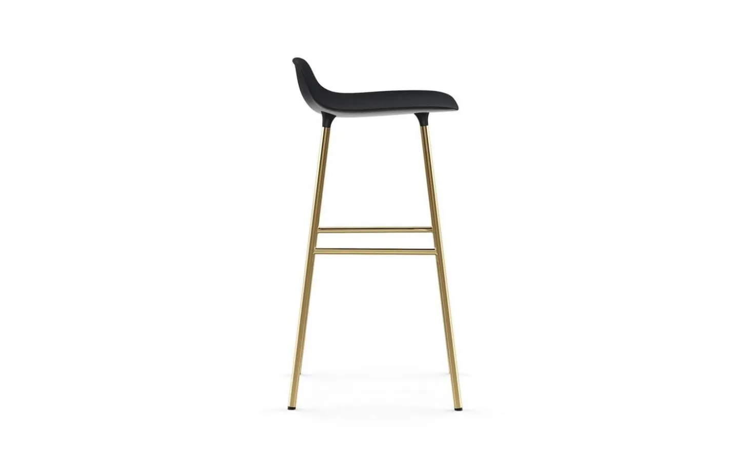 Normann Copenhagen - Form Barstool 75 cm Brass - Messing ben