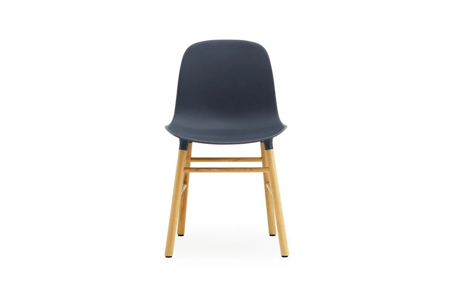 Normann Copenhagen - Form Chair Oak - Stol - Blå og Eg