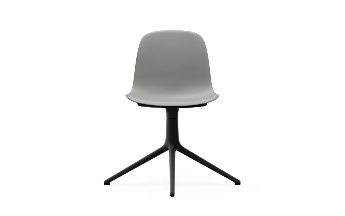 Normann Copenhagen - Form Chair Swivel 4L Black Alu