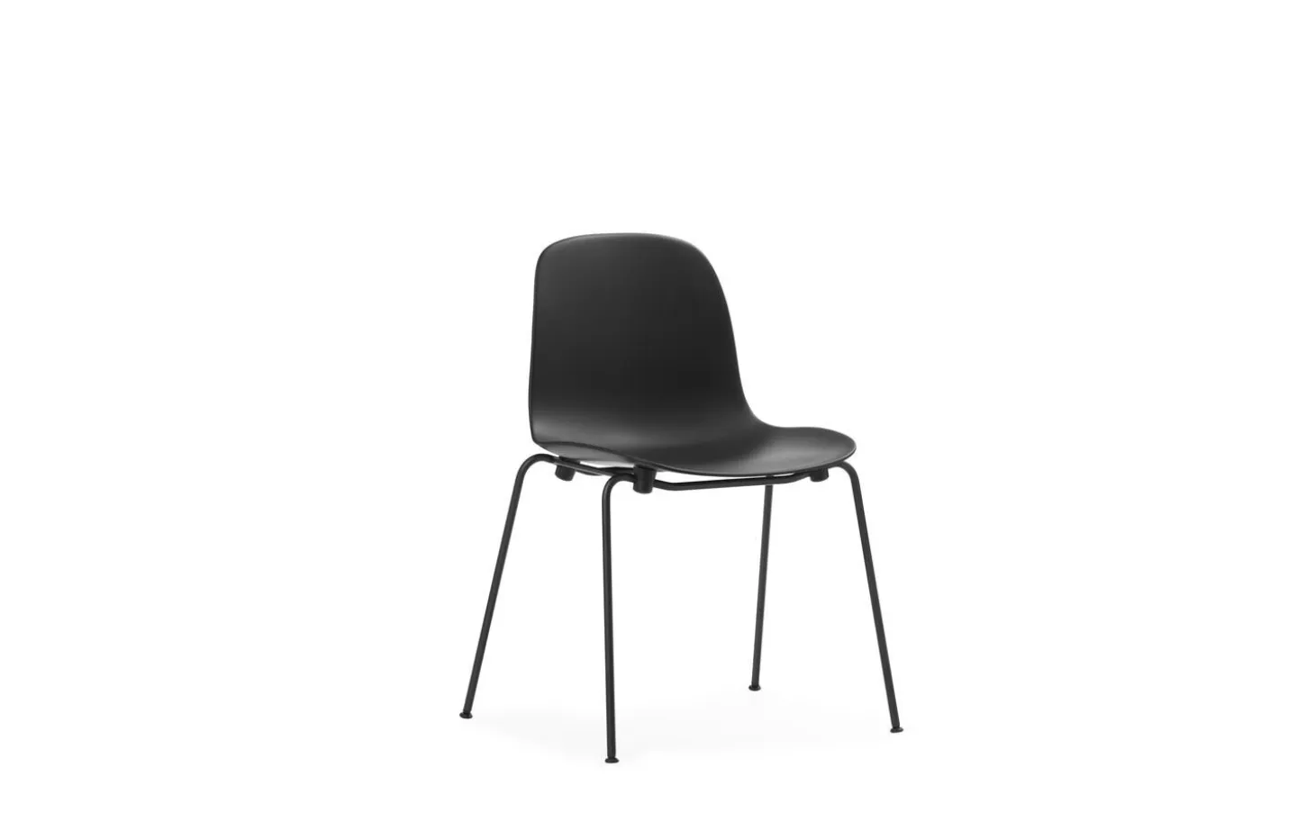 Normann Copenhagen - Form Chair Stacking Black Steel