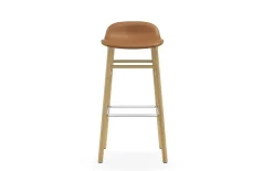 Normann Copenhagen - Form Barstool 75 cm Full Upholstery Oak