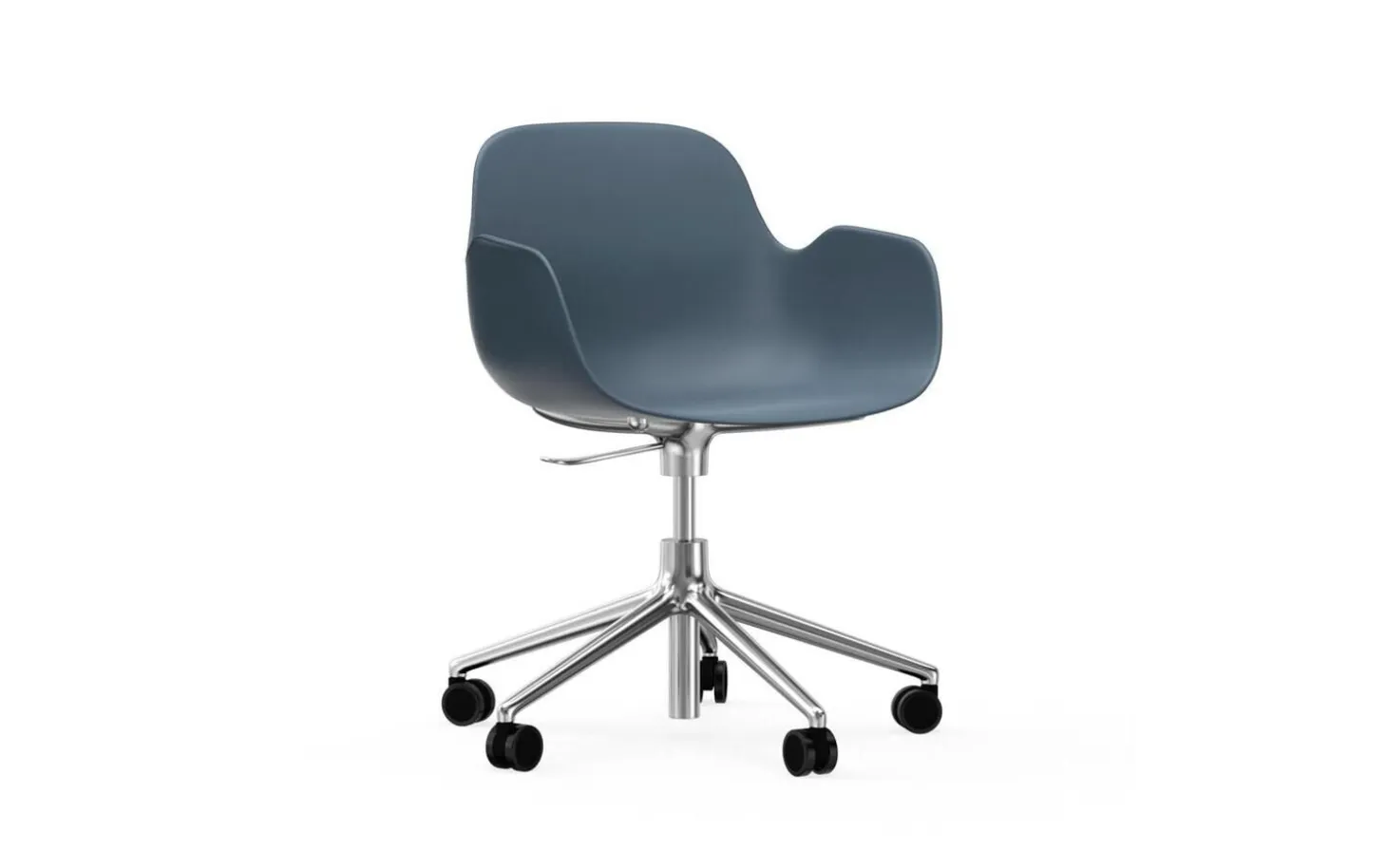 Normann Copenhagen - Form Armchair Swivel 5W Gas Lift Alu