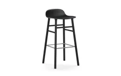 Normann Copenhagen - Form Barstool 75 cm Black Oak