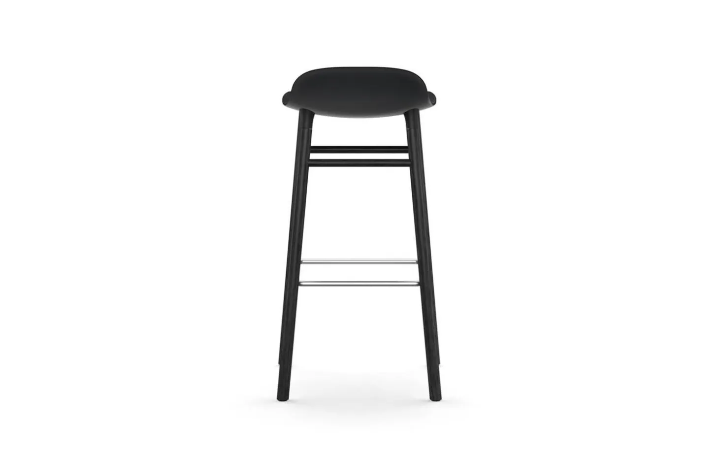 Normann Copenhagen - Form Barstool 75 cm Black Oak