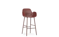Normann Copenhagen - Form Bar Armchair 65 cm Steel