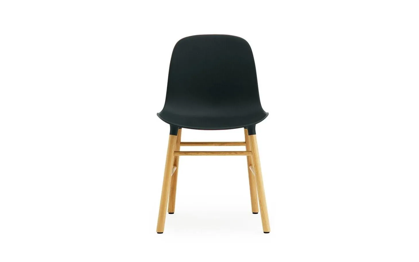 Normann Copenhagen - Form Chair Oak - Stol i Grøn og Eg