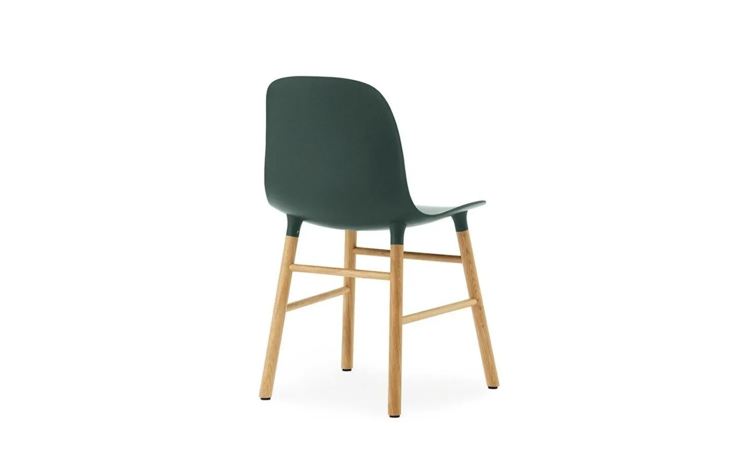 Normann Copenhagen - Form Chair Oak - Stol i Grøn og Eg