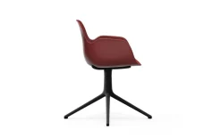 Normann Copenhagen - Form Armchair Swivel 4L Black Alu