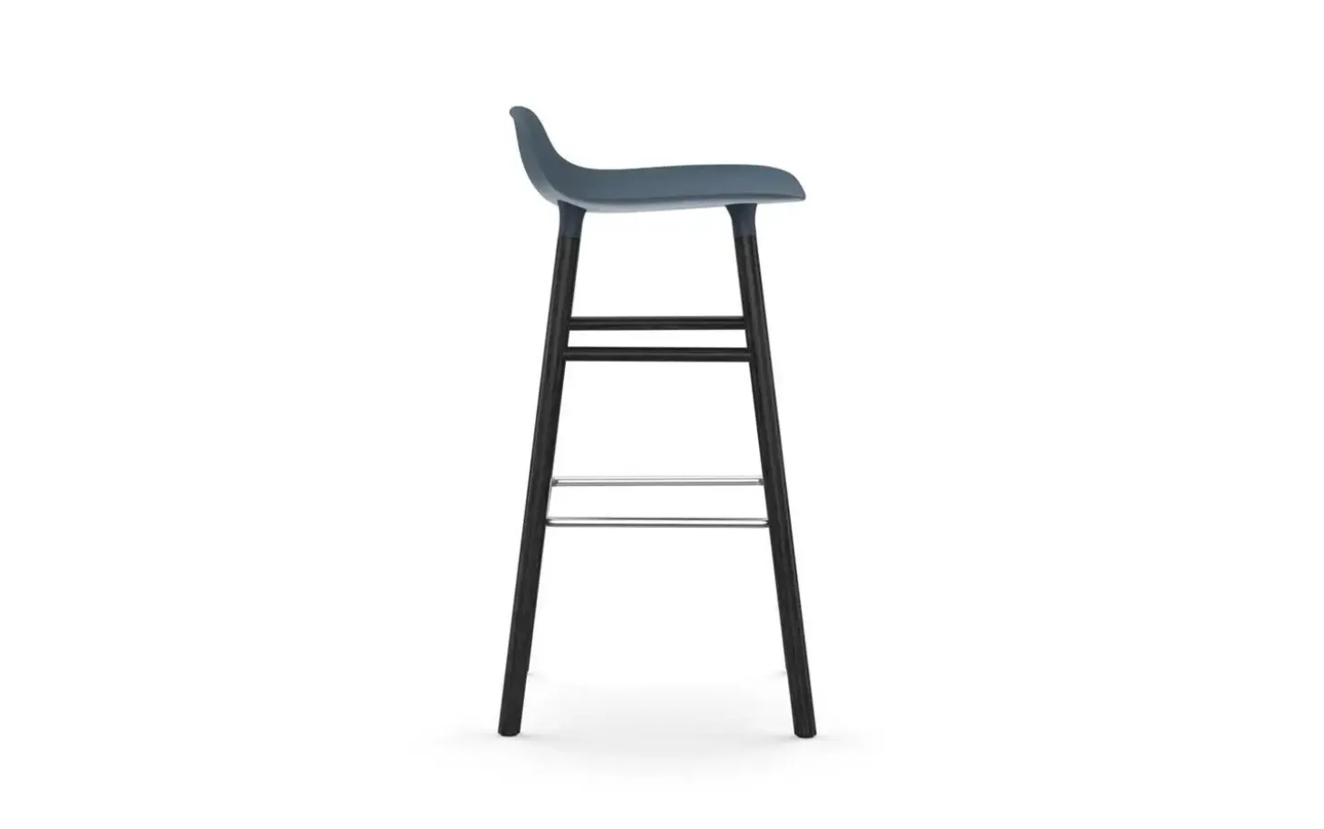 Normann Copenhagen - Form Barstool 75 cm Black Oak