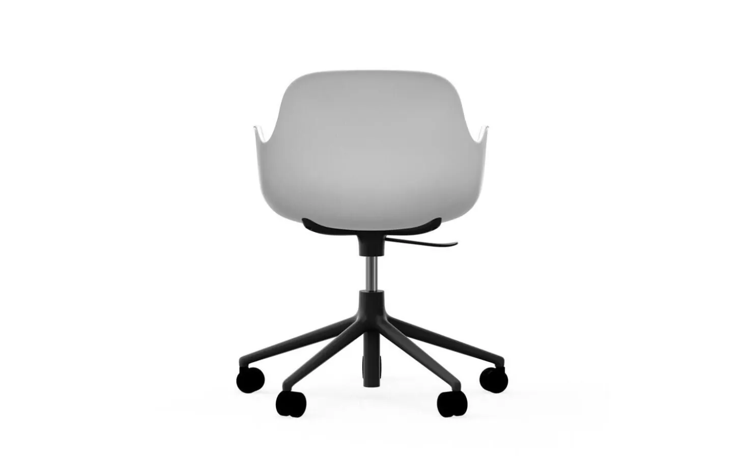 Normann Copenhagen - Form Armchair Swivel 5W Gas Lift Black Alu