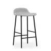 Normann Copenhagen - Form Barstool 65 cm Full Upholstery Steel