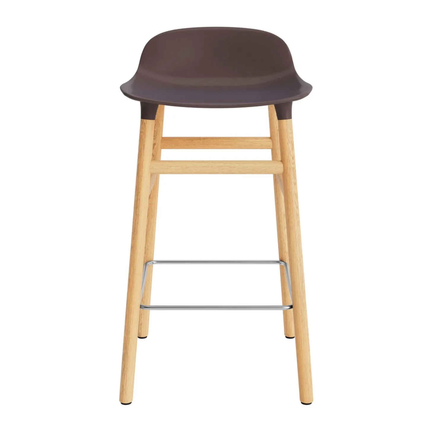 Normann Copenhagen - Form Barstool 65 cm - Brun/Eg