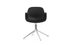 Normann Copenhagen - Form Armchair Swivel 4L Full Uph. Alu