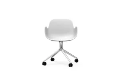 Normann Copenhagen - Form Armchair Swivel 4W Alu